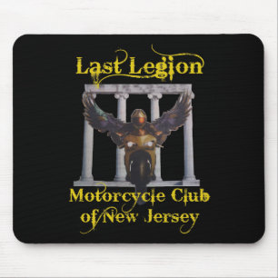 Alfombrilla De Ratón Club pasado de la motocicleta de la legión de New