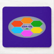 COA-OSde desktop ergonomic Mousepad
