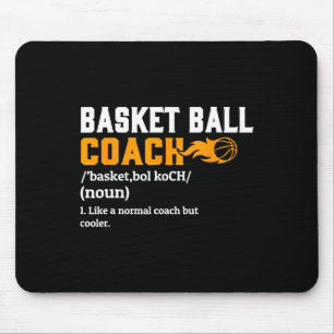 Alfombrilla De Ratón Coach de baloncesto Definición Gigante Diversión d