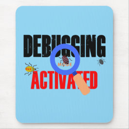 Alfombrilla De Ratón Cobol Programming Debug Mode Activated