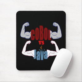 Alfombrilla De Ratón Cobol vs Java Lenguajes de Programación Cara a Car