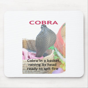 Alfombrilla De Ratón Cobra en la edición impresa de Basket Art