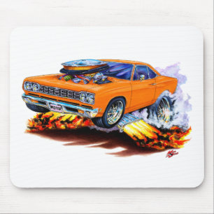 Alfombrilla De Ratón Coche 1968-69 del naranja del Roadrunner