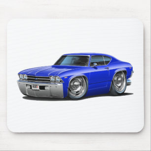 Alfombrilla De Ratón Coche 1969 del azul de Chevelle