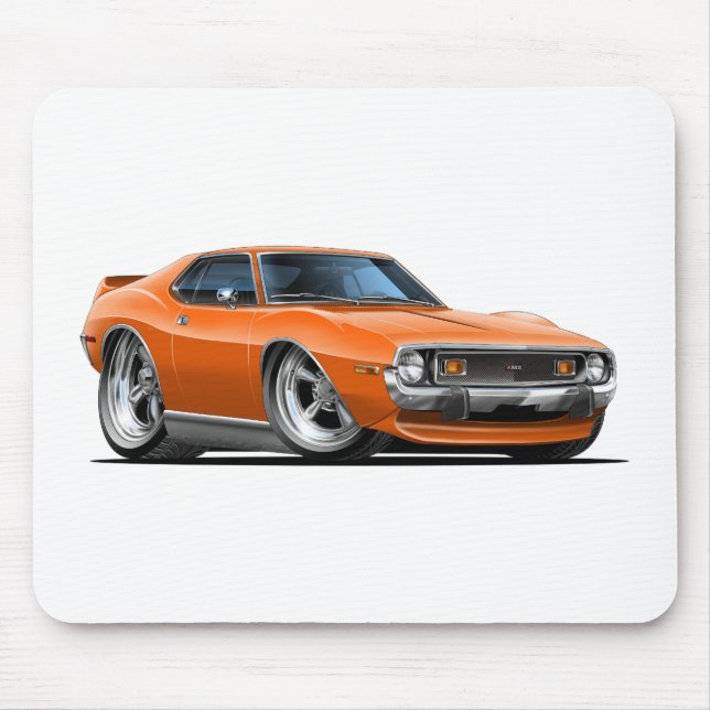 Alfombrilla De Ratón Coche 1971-72 del naranja de la jabalina (Frente)