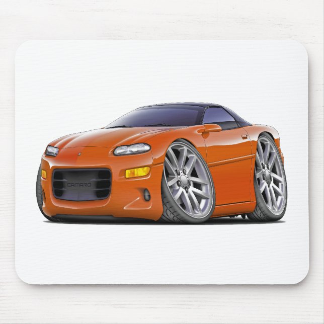 Alfombrilla De Ratón Coche 1998-2003 del naranja de Camaro (Frente)