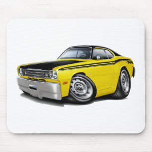 Alfombrilla De Ratón Coche amarillo 1970-74 del plumero 340