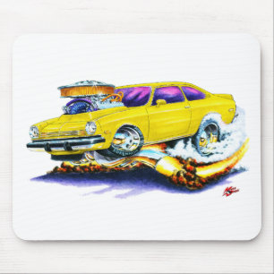 Alfombrilla De Ratón Coche amarillo de Chevy Vega