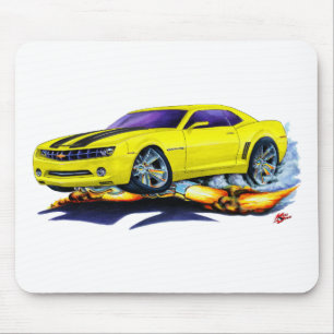 Alfombrilla De Ratón Coche Amarillo-Negro 2010 de Camaro