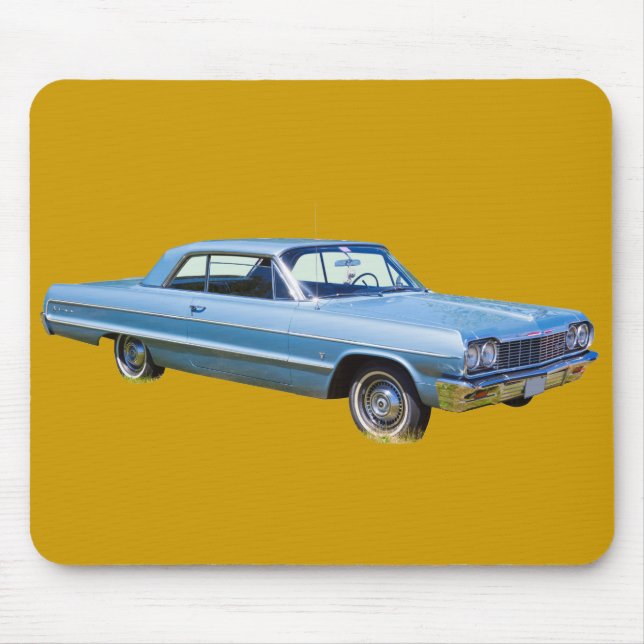 Alfombrilla De Ratón Coche antiguo 1964 de Chevrolet Impala (Frente)