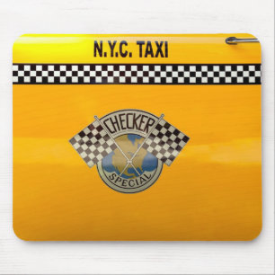 Alfombrilla De Ratón Coche - ciudad - taxi de NYC