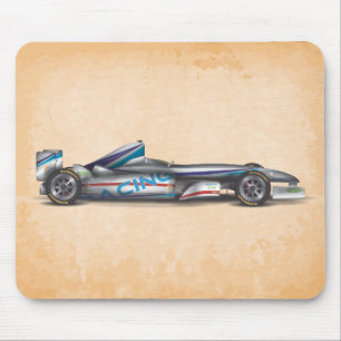 Alfombrilla De Ratón Coche de carreras