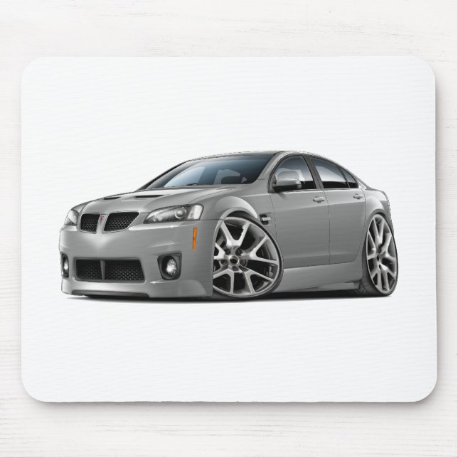 Alfombrilla De Ratón Coche de plata de Pontiac G8 GXP (Frente)