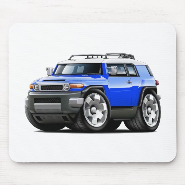 Alfombrilla De Ratón Coche del azul del crucero de FJ (Frente)