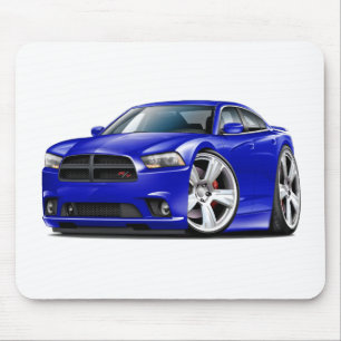 Alfombrilla De Ratón Coche del azul del RT del cargador de Dodge