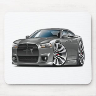 Alfombrilla De Ratón Coche del gris del cargador SRT8 de Dodge