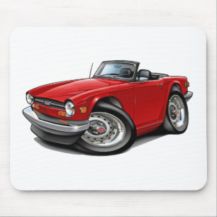 Alfombrilla De Ratón Coche del rojo de Triumph TR6