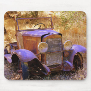 Alfombrilla De Ratón Coche del vintage