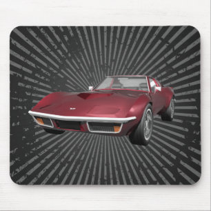 Alfombrilla De Ratón Coche deportivo Corvette 1970: Acabado de Apple de