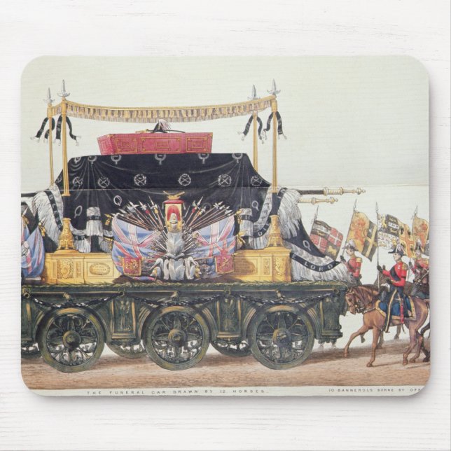 Alfombrilla De Ratón Coche fúnebre del duque de Wellington, 1853 (Frente)