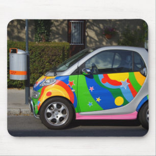 Alfombrilla De Ratón Coche inteligente colorido