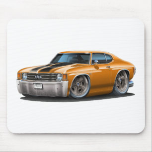 Alfombrilla De Ratón Coche Naranja-Negro 1971-72 de Chevelle