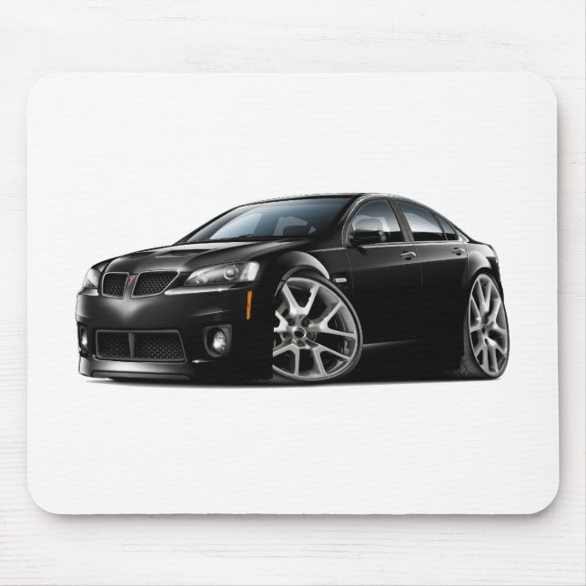Alfombrilla De Ratón Coche negro de Pontiac G8 GXP (Frente)