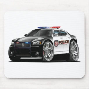 Alfombrilla De Ratón Coche policía del cargador de Dodge