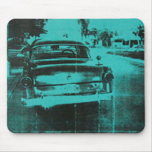 Alfombrilla De Ratón Coche verde