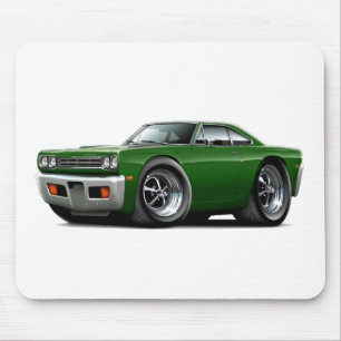 Alfombrilla De Ratón Coche verde 1969 del Roadrunner