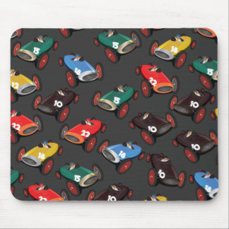 Alfombrilla De Ratón Coches de carreras antiguos