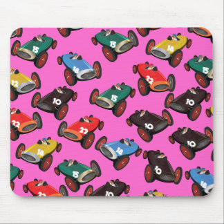 Alfombrilla De Ratón Coches de carreras antiguos