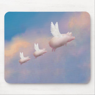 Alfombrilla De Ratón cochinillos del vuelo