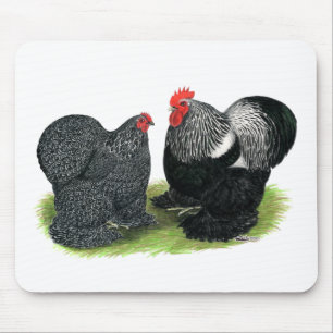 Alfombrilla De Ratón Cochins: Silver-penciled