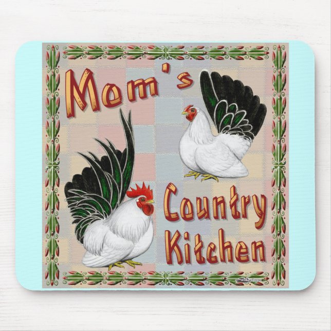 Alfombrilla De Ratón Cocina de campo de mamá (Frente)