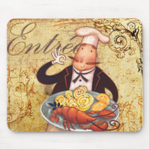 Alfombrilla De Ratón Cocinero Entrée