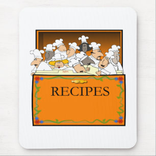 Alfombrilla De Ratón Cocinero Mousepad