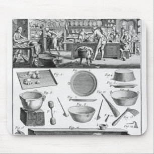 Alfombrilla De Ratón Cocinero, pastelero, abastecedor
