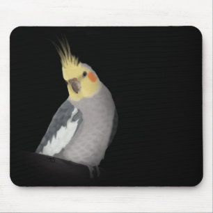 Alfombrilla De Ratón Cockatiel Mousepad (paisaje)
