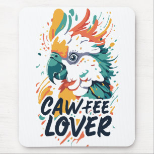 Alfombrilla De Ratón Cockatoo Coffee Lover