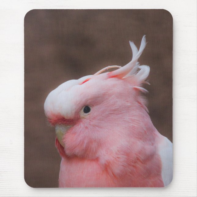 Alfombrilla De Ratón Cockatoo rosa (Frente)