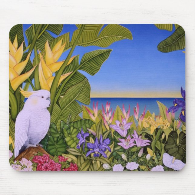 Alfombrilla De Ratón Cockatoo Sulfer-con cresta (Frente)