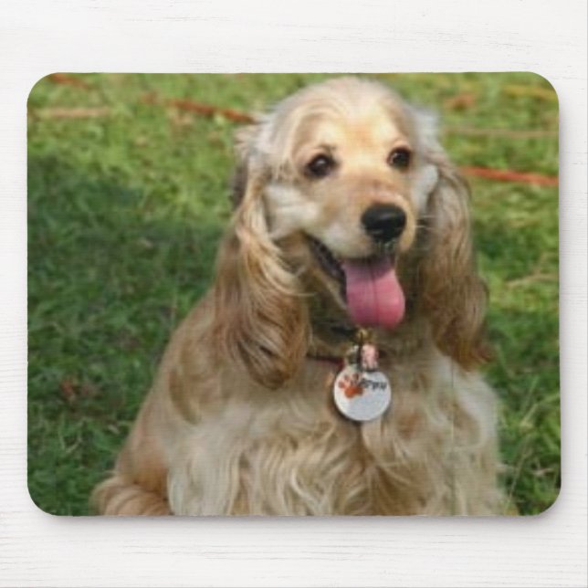 Alfombrilla De Ratón Cocker spaniel Mousepad (Frente)
