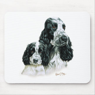 Alfombrilla De Ratón Cocker spaniel y perrito