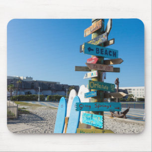 Alfombrilla De Ratón Cocoa Beach Tiki Totem