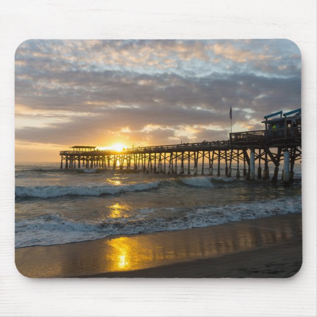 Alfombrilla De Ratón Cocoa Pier 1st Sunrise 2017 (Frente)