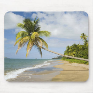 Alfombrilla De Ratón Coconut Grove Beach en Cades Bay, con St.