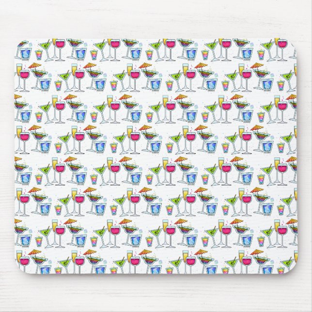 ALFOMBRILLA DE RATÓN ¡CÓCTELES! MOUSELADO (Frente)