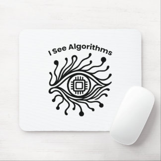 Alfombrilla De Ratón Coder Gift – Tech Eye Design – Mouse Pad