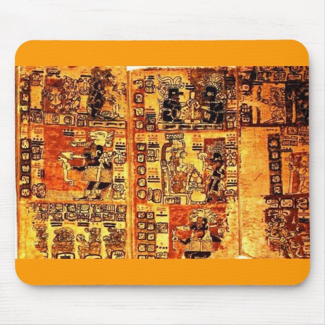 Alfombrilla De Ratón Códice Mousemat del maya (Frente)